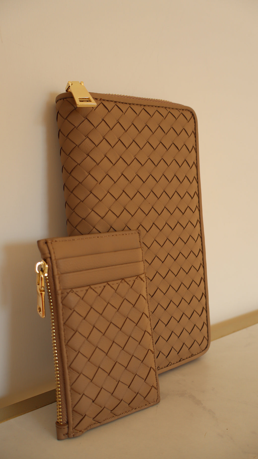 Grande wallet taupe