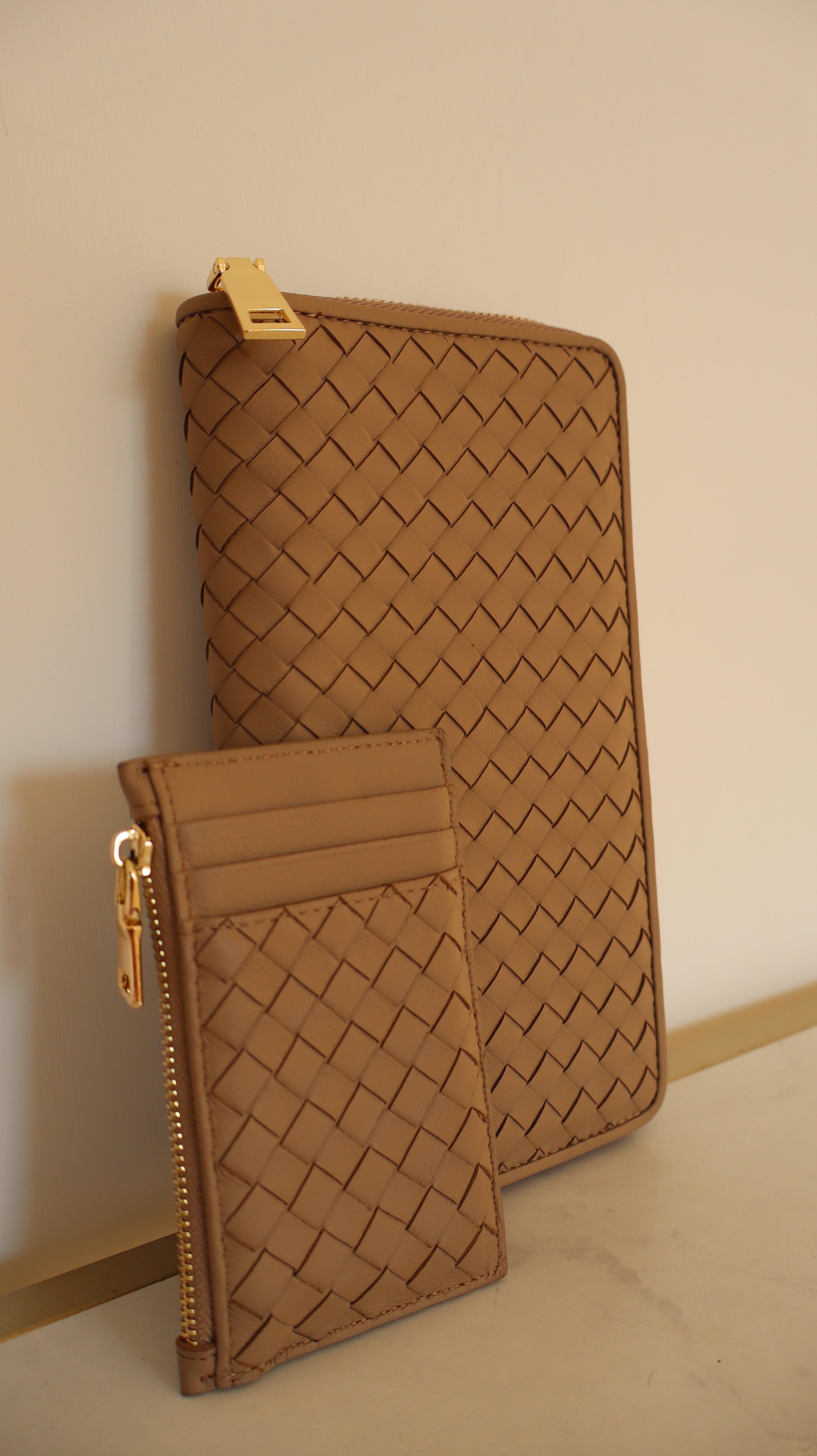 Grande wallet taupe