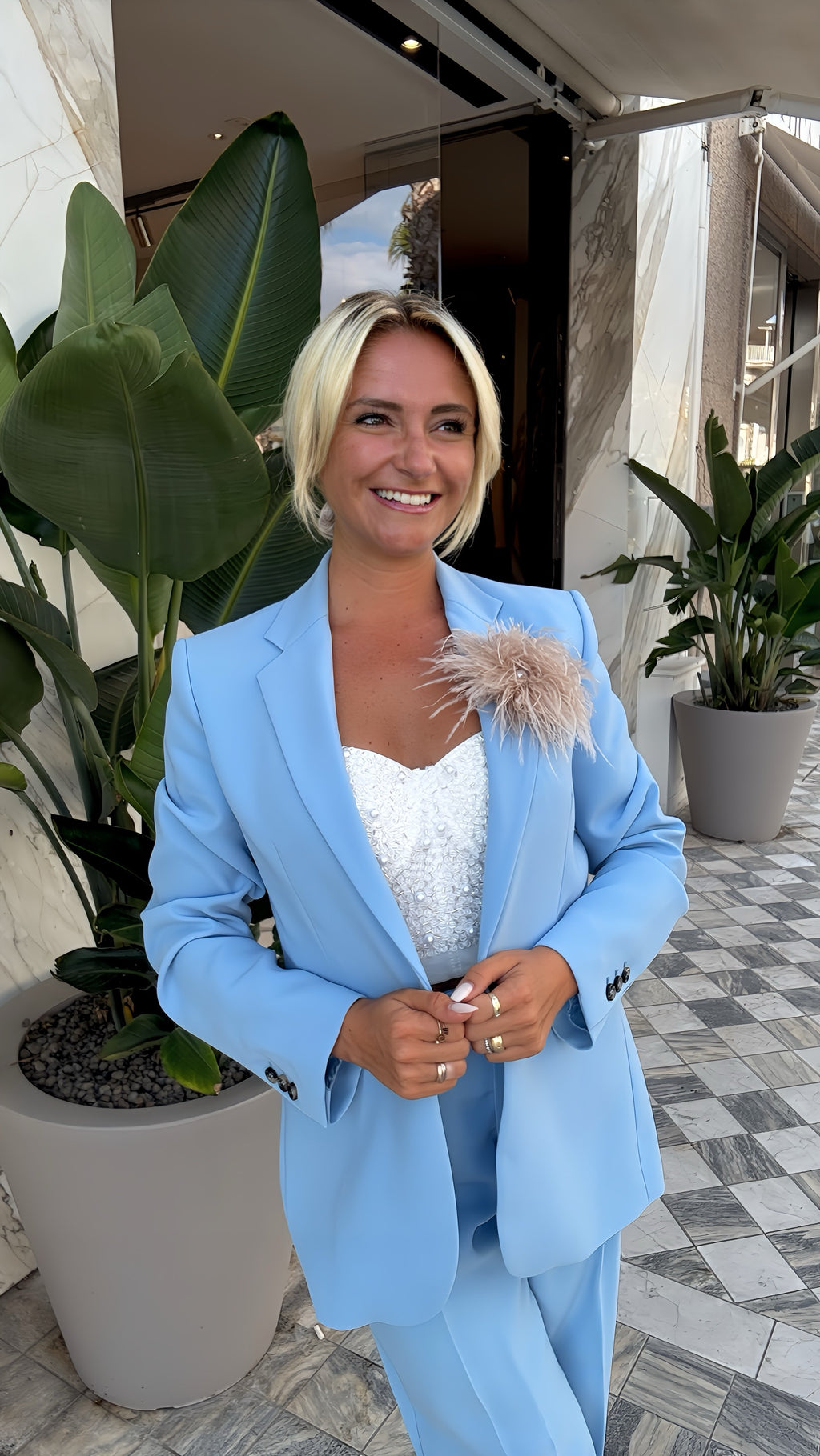 Piuma d'amore pin/brooche