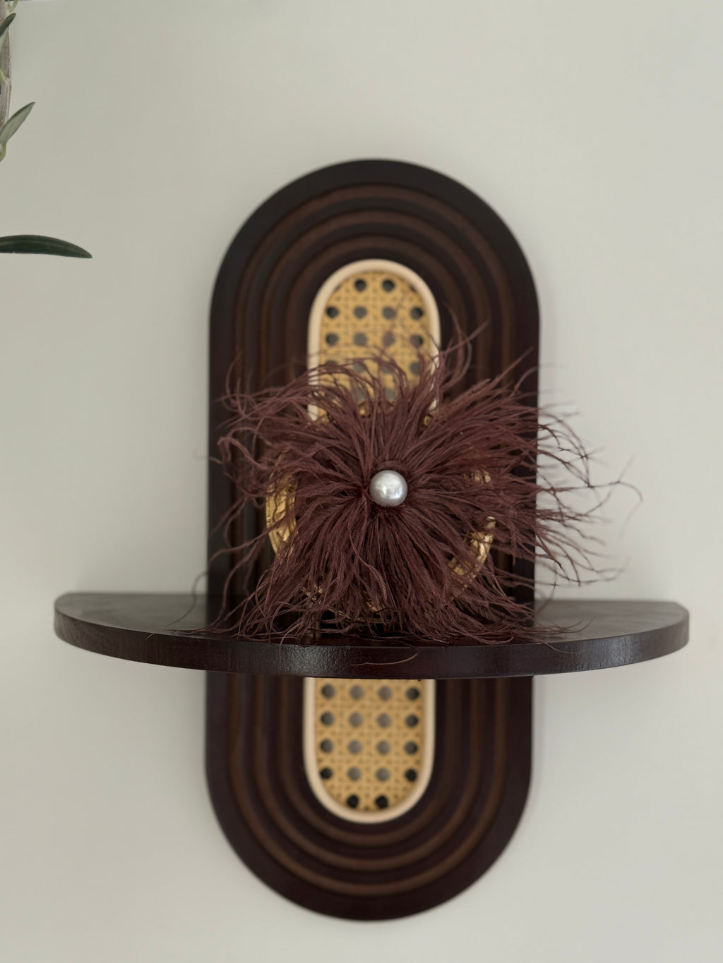 Piuma d'amore pin/brooche